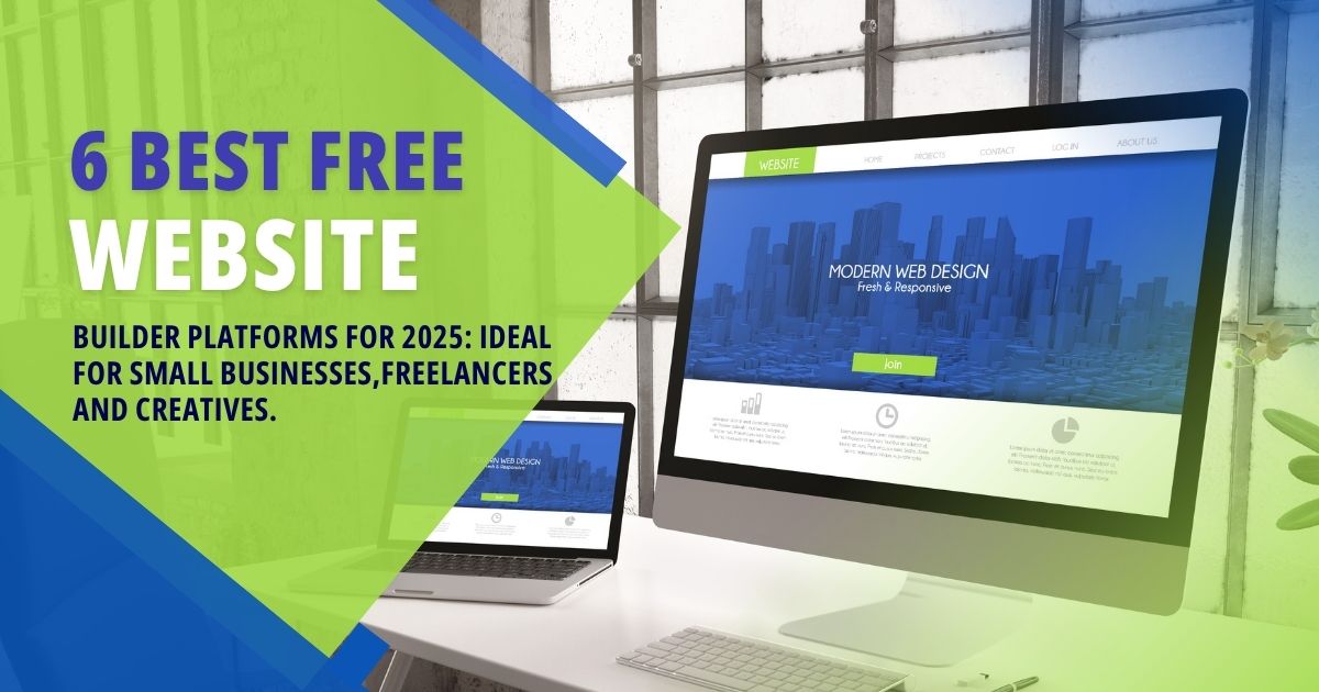 THE BEST 6 FREE WEBSITE BUILDERS IDEAL FOR BUSINESSES