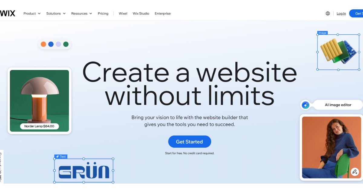 Wix - the free website builder for 2025